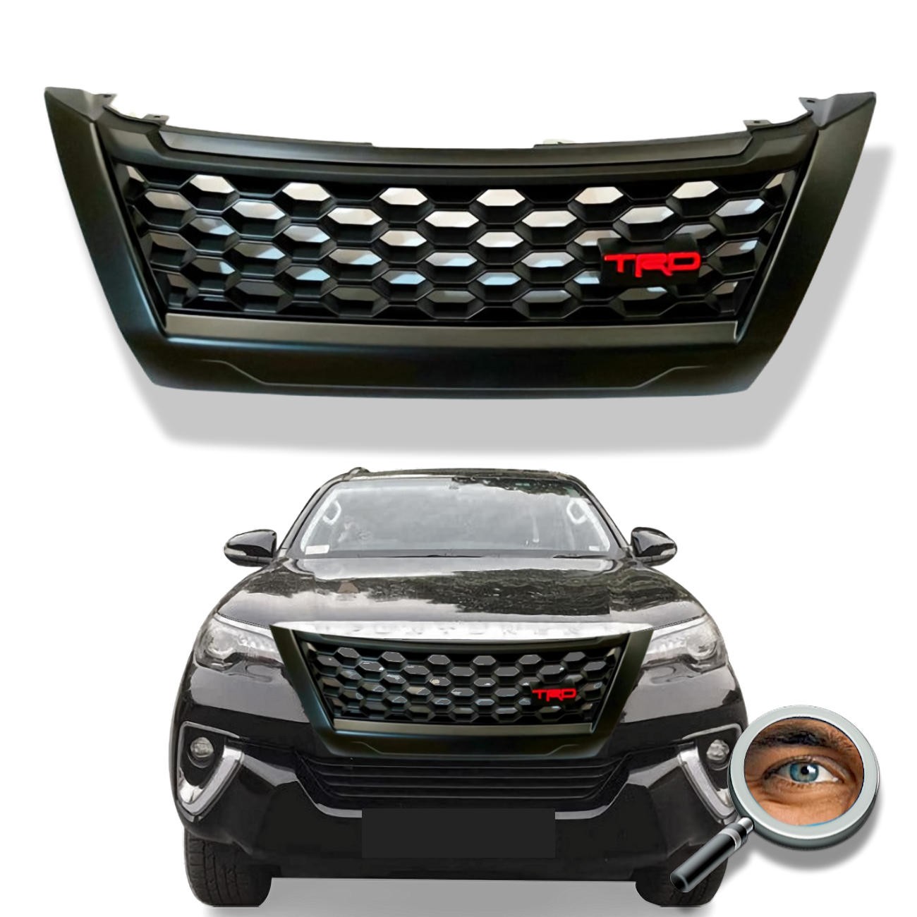 Parrilla SW4 TRD / Negro Mate / NO LED'S
2016 - 2018