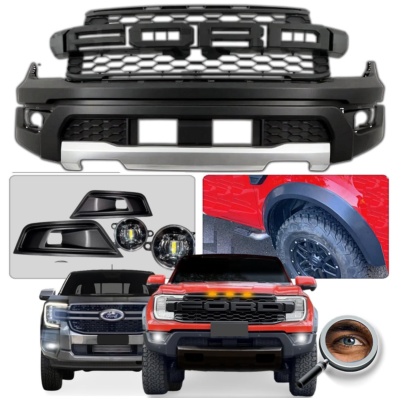 Body Kit RAPTOR XLS XLT LTD
2023 - 2026