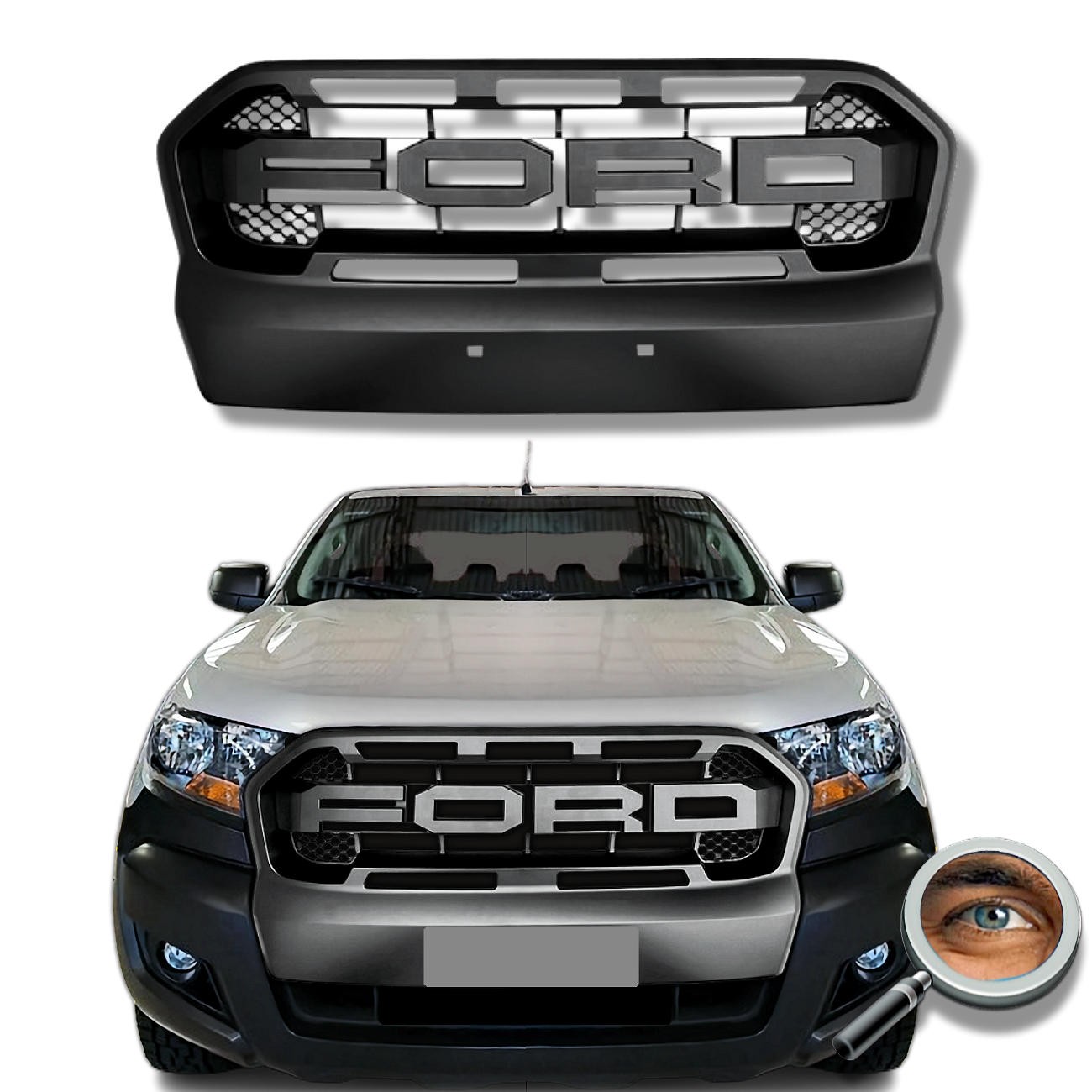 Parilla RANGER XL T8 / Negro Mate / NO LED'S
2019 - 2022