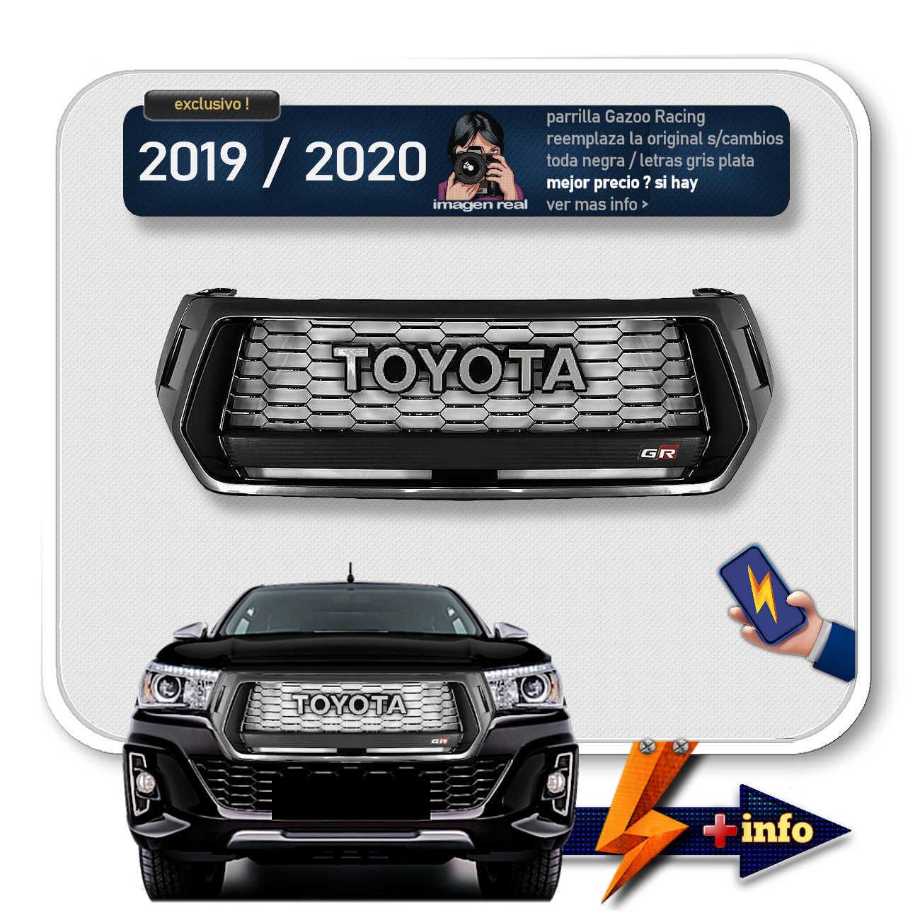 Parrilla GAZOO GR / Negro Mate + Carbon
2019 - 2020