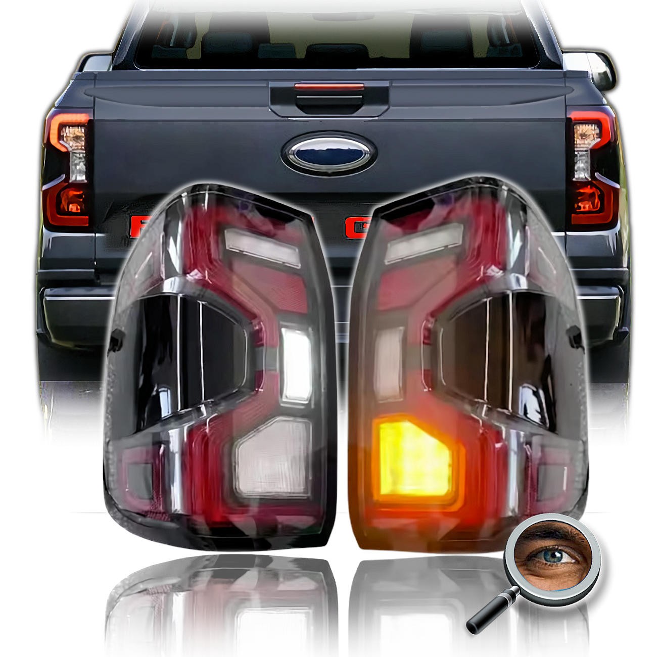 Par de Faros Traseros / RANGER T9 XL XLS XLT
2023 - 2026
