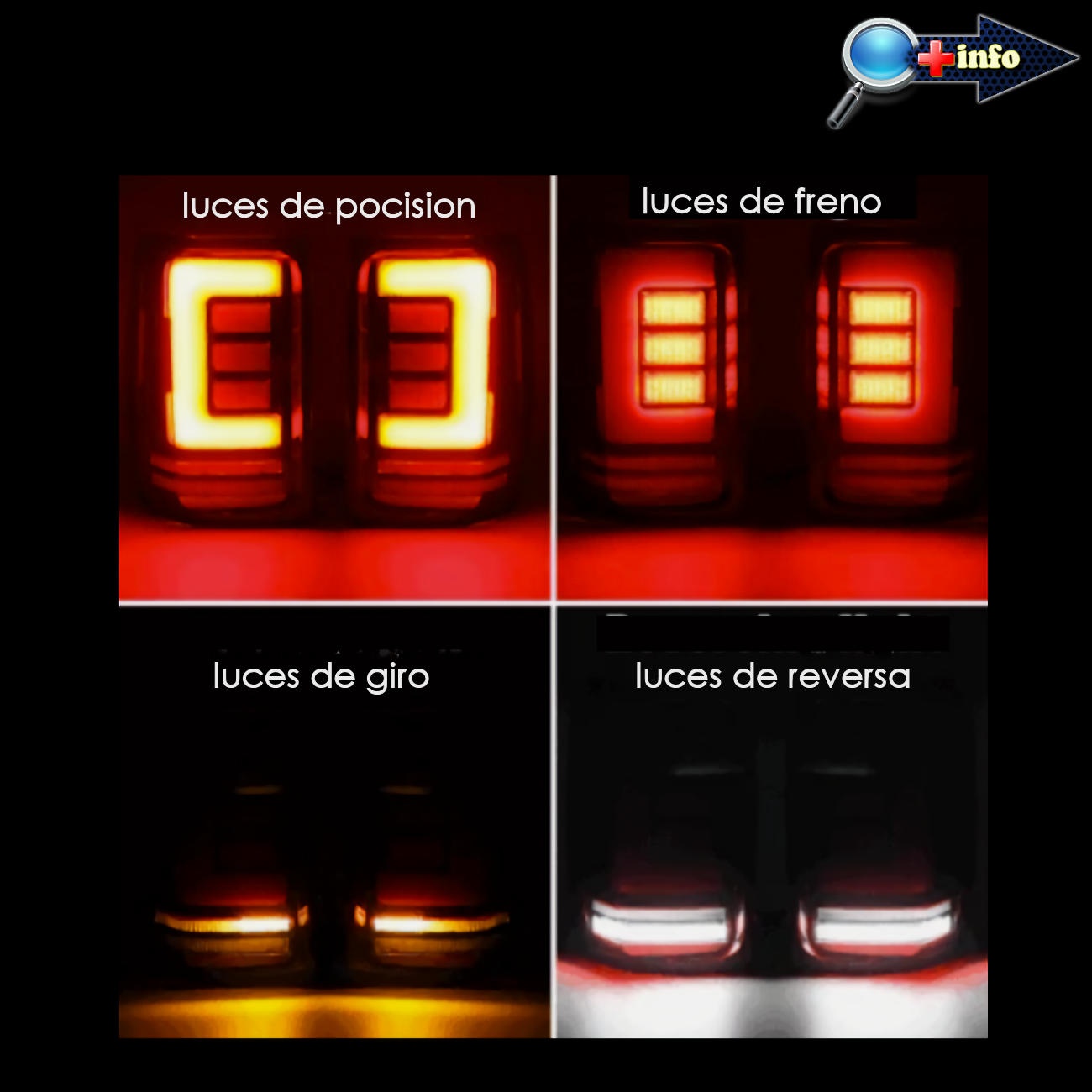 är de Luces Traseras / AMAROK / Full Led
2012 - 2026