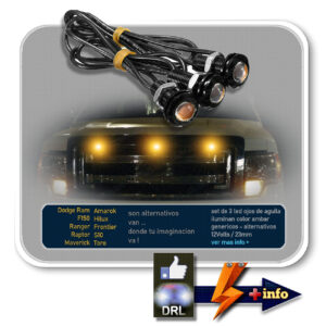 LED AMBAR UNIVERSAL X3 #1