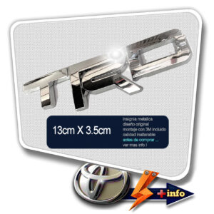 INSIGNIAS TOYOTA #10.