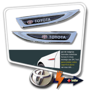INSIGNIAS TOYOTA #22
