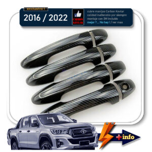 CUBRE MANIJAS CARBON KEVLAR