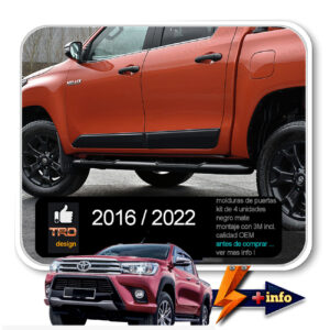 MOLDURAS DE PUERTAS NEGRAS MATE