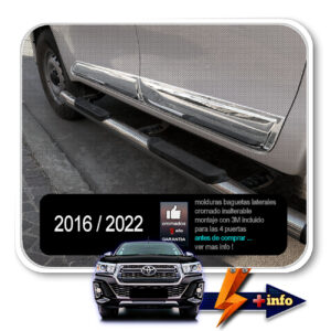 MOLDURAS DE PUERTAS CROMADAS