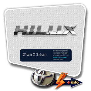 INSIGNIAS TOYOTA #3m