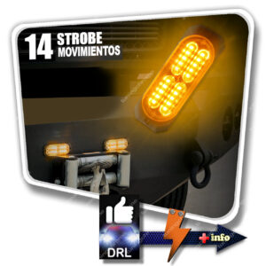 LED AMBAR X14 DE DESTELLOS #6