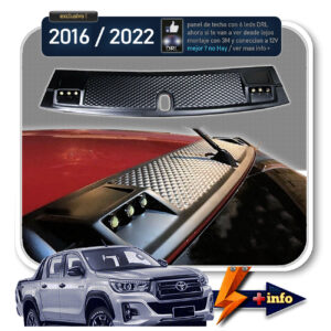 PANEL TECHO CON LEDS DRL