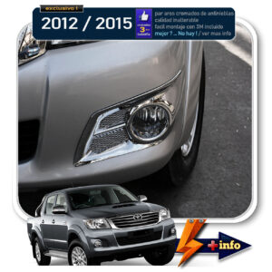 AROS CROMADOS DE ANTINIEBLAS 2012-2015