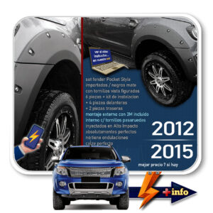 FENDER CON TORNILLOS VISTA 2012 - 2015