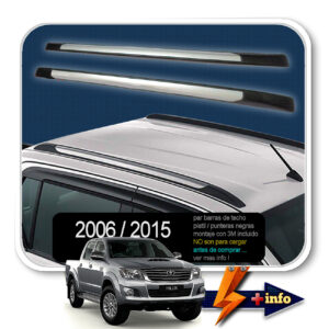 BARRAS DE TECHO LONGITUDINALES 2006-2015