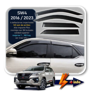 DEFLECTORES VENTA IMPORT. SW4 2016-2023