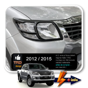 AROS NEGROS TRD FAROS DELANTEROS 2012+