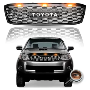 PARRILLA HILUX 2006 / 2010 TRD CON DRL LEDS