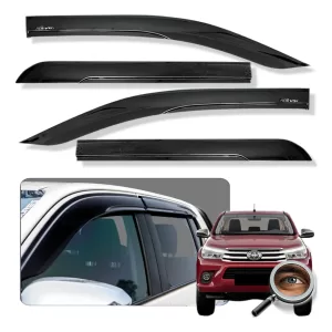 HILUX 2016 2025 DEFLECTORES VENTANA OEM EL MEJOR
